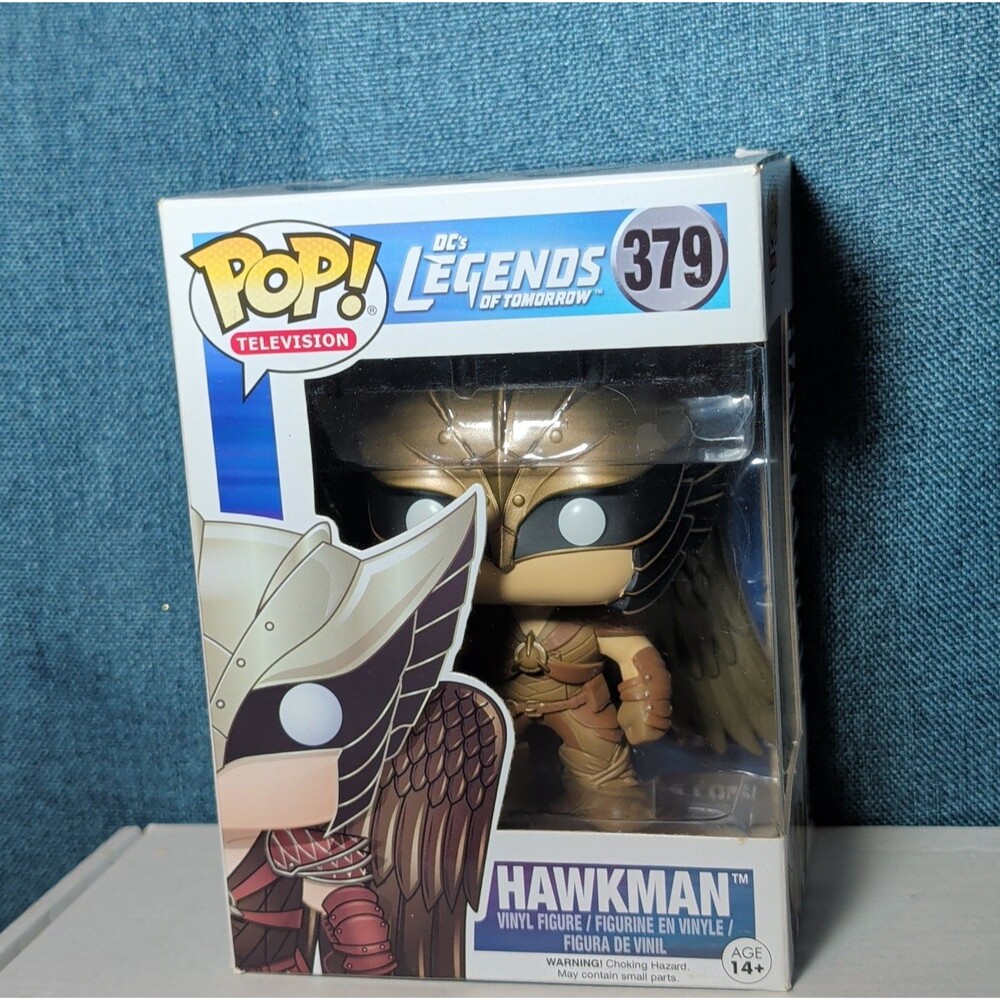 Funko Pop Hawkman 379 DC's Legends Of Tomorrow Vinyl Figure NIB with Protector